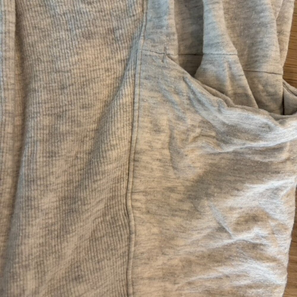 ** Athleta Studio Wrap Size small in Heathered Light Gray Style 228813 - Picture 9 of 10